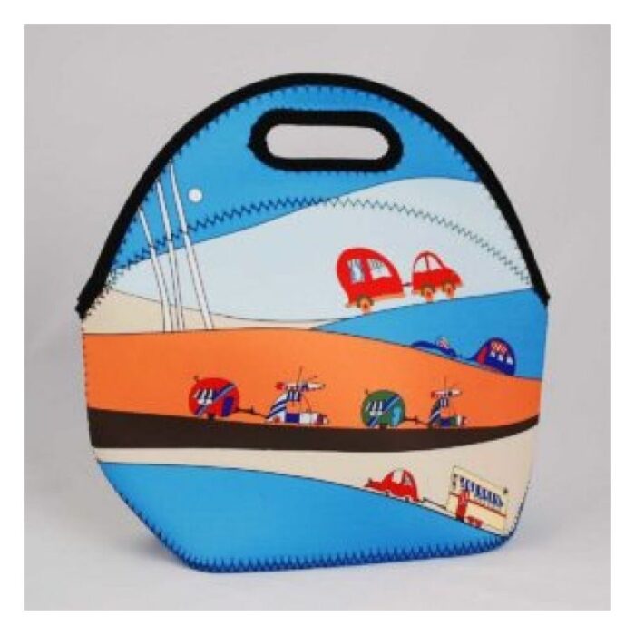 Lunch Bag Neoprene Caravan