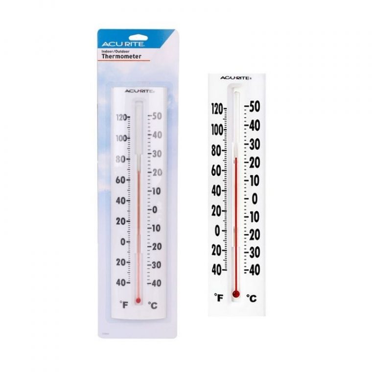 Acurite Thermometer Indoor Outdoor Easy Read Ex large