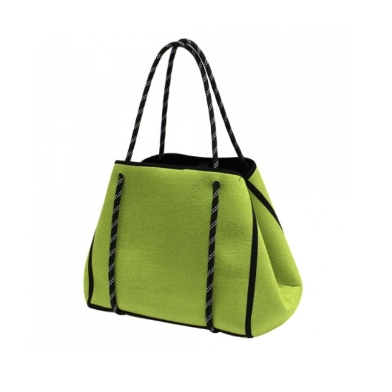 Shopping Market Bag Icon Chef Lime Green