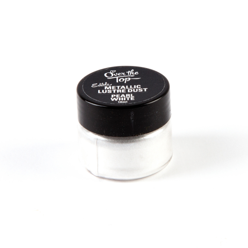 Lustre Dust Pearl White 10ml Over the Top