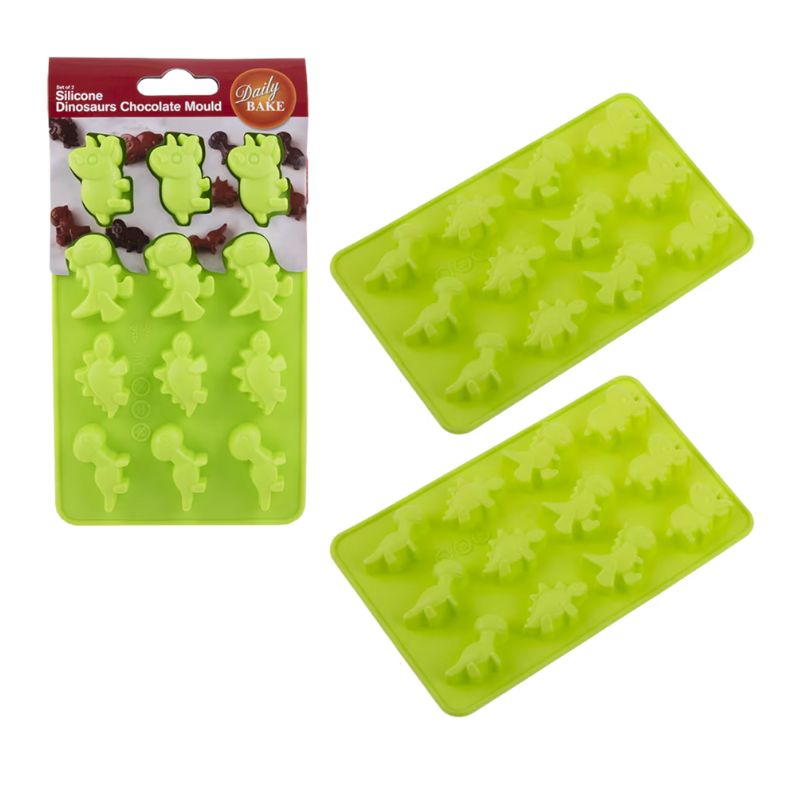 daily bake silicone mould dinosaur