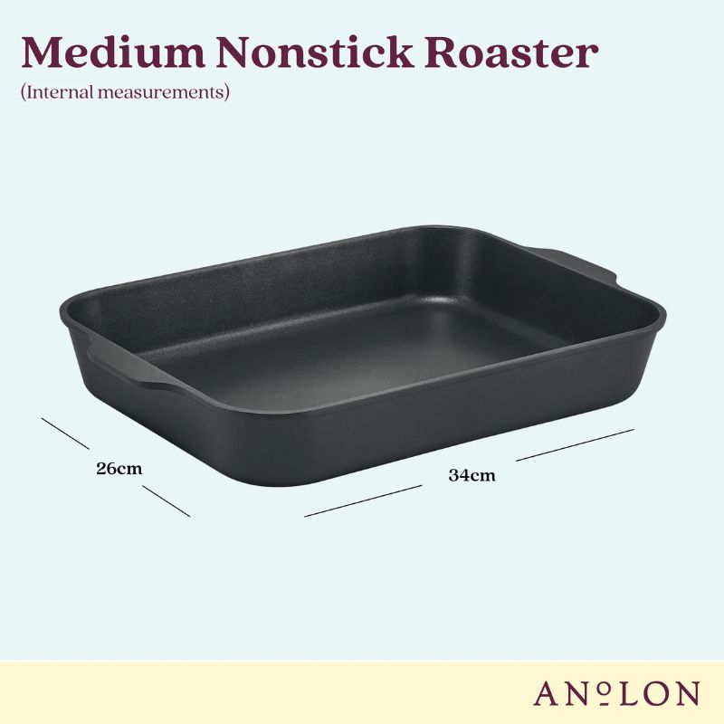 anolon roaster measurement