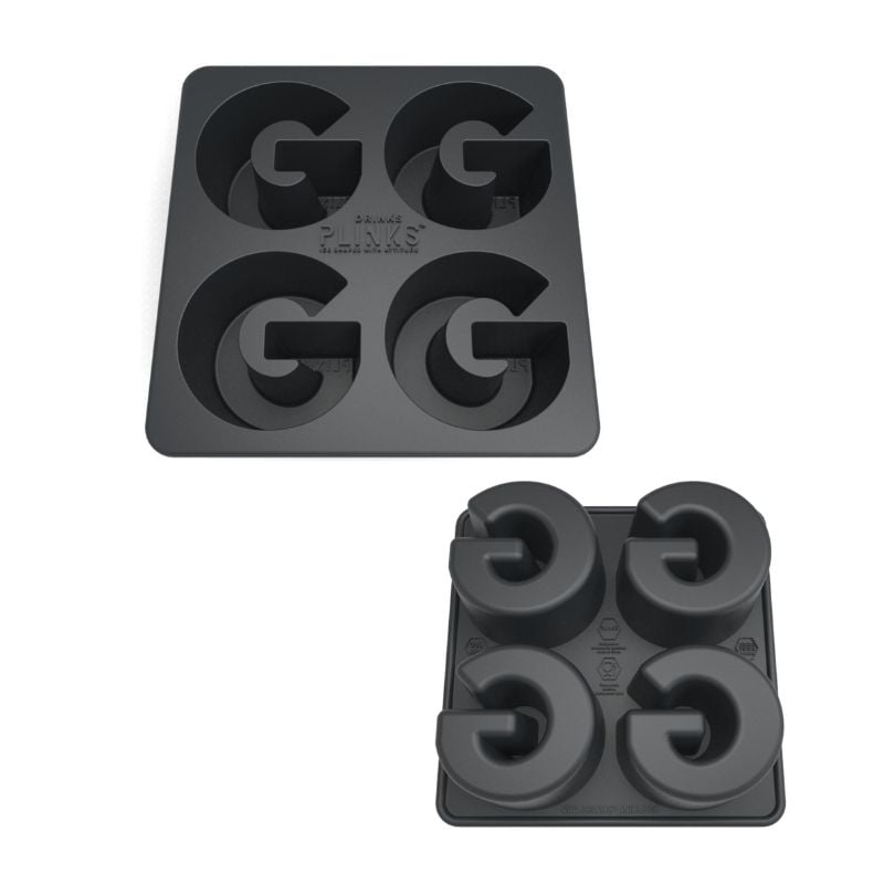 Silicone Ice Shape Mould G front and back