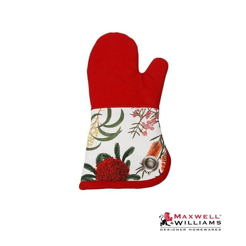 royal botanic gardens oven glove red