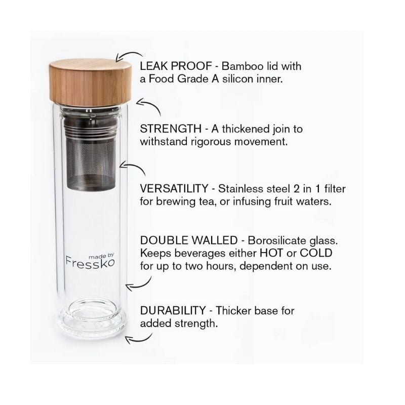 fressko trip flask bamboo image