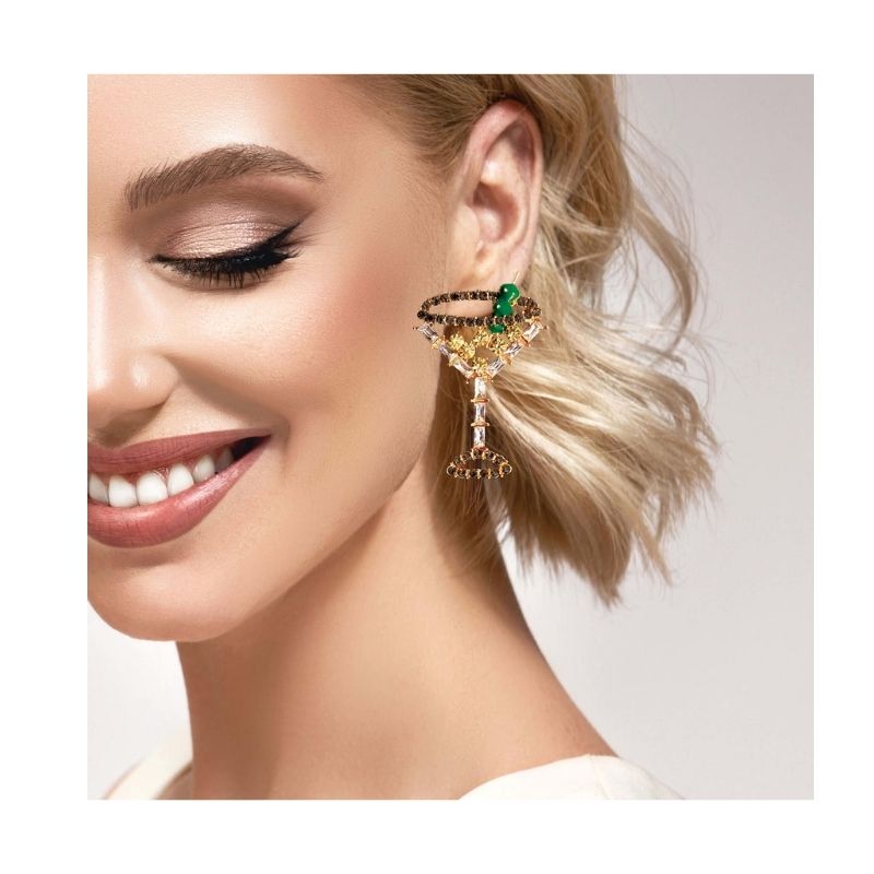 lp earrings martini