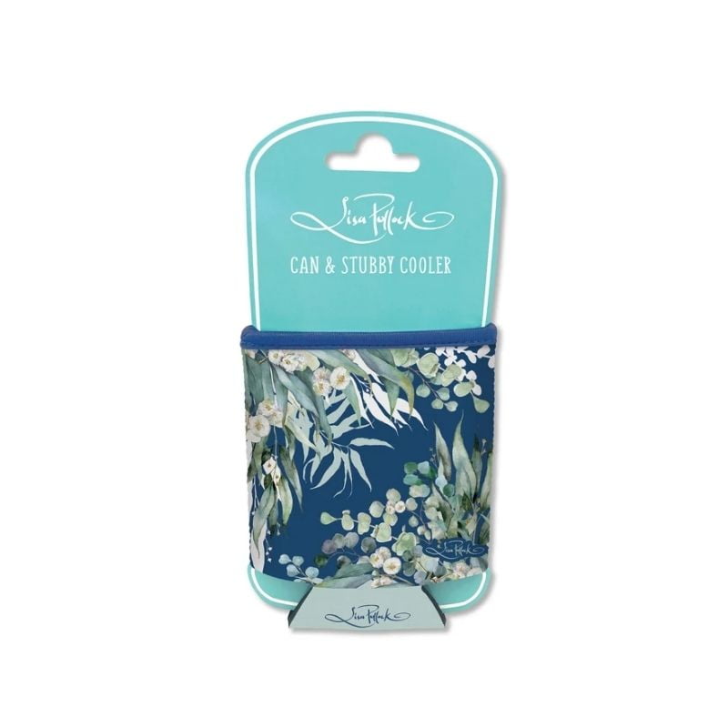 Drink Can Cooler Eucalypt Breeze by Lisa Pollock