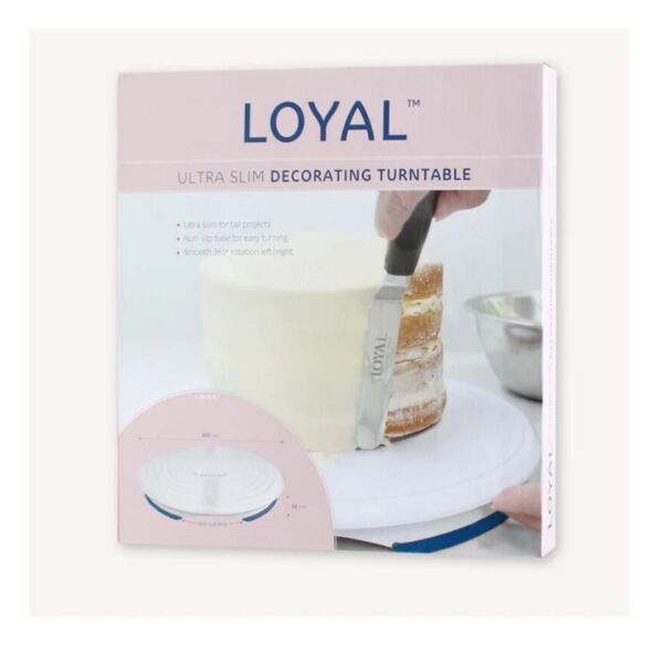 Loyal Cake Turntable Ultra Slim Epicure Homewares