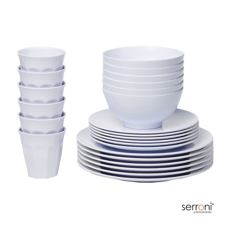 serroni melamine white lifestyle image