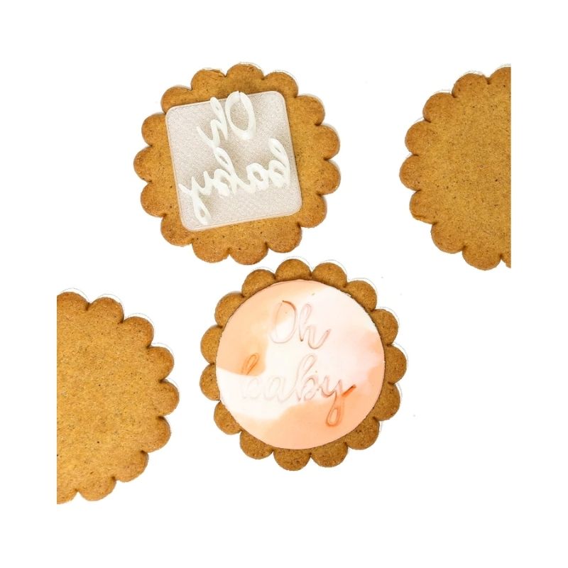 Sugar Crafty Fondant Embosser oh baby