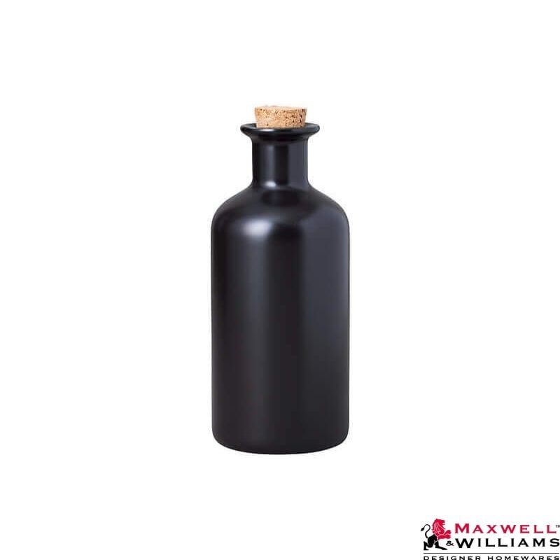 Oil Bottle Cork Lid 500ML Black Gift Boxed