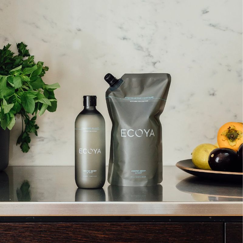 ecoya kitchen liquid juniper berry and mint lifestyle image