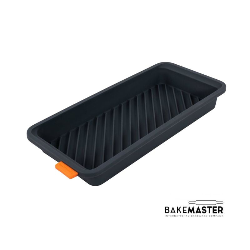 bakemaster silicone tray rectangle grill