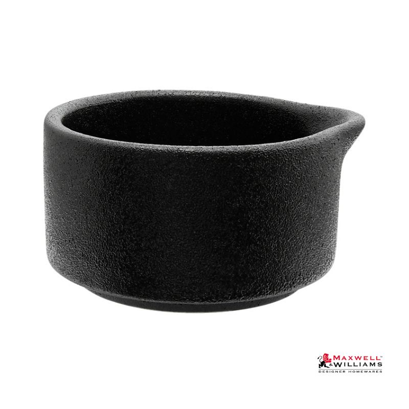 maxwell williams caviar black dish pourer back image