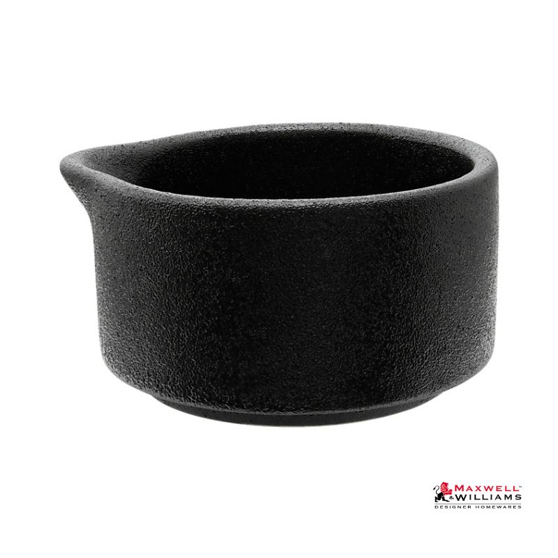 maxwell williams caviar black dish pourer front image