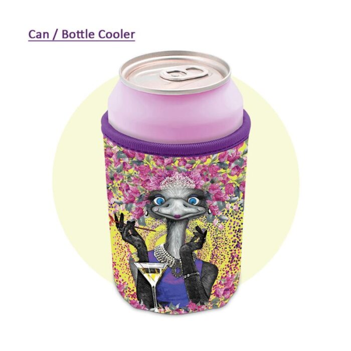 Drink Can Cooler Neoprene Audrey Emu Epicure Homewares