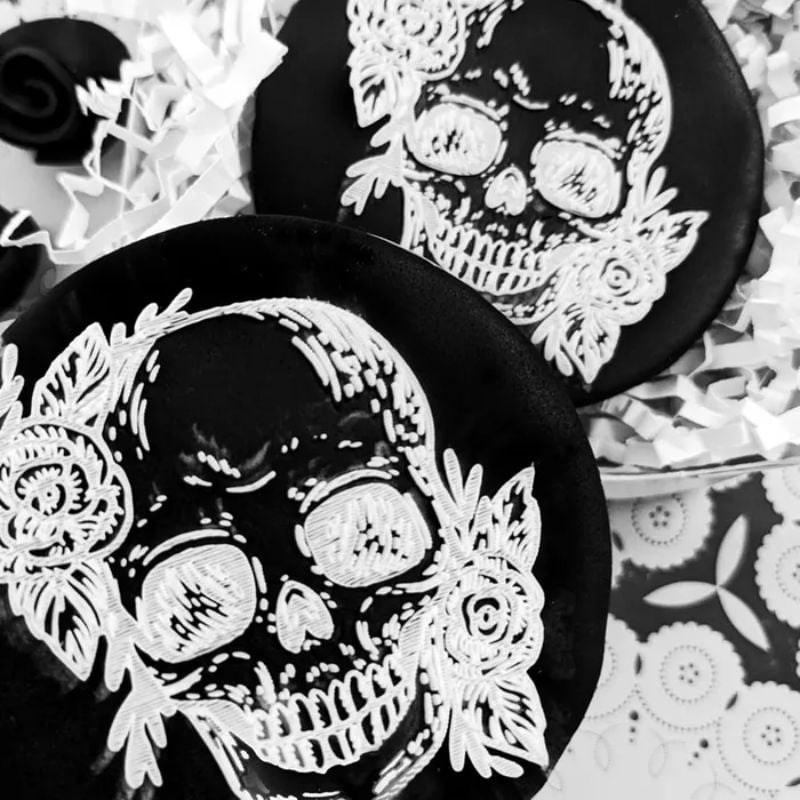 debosser skull and roses image