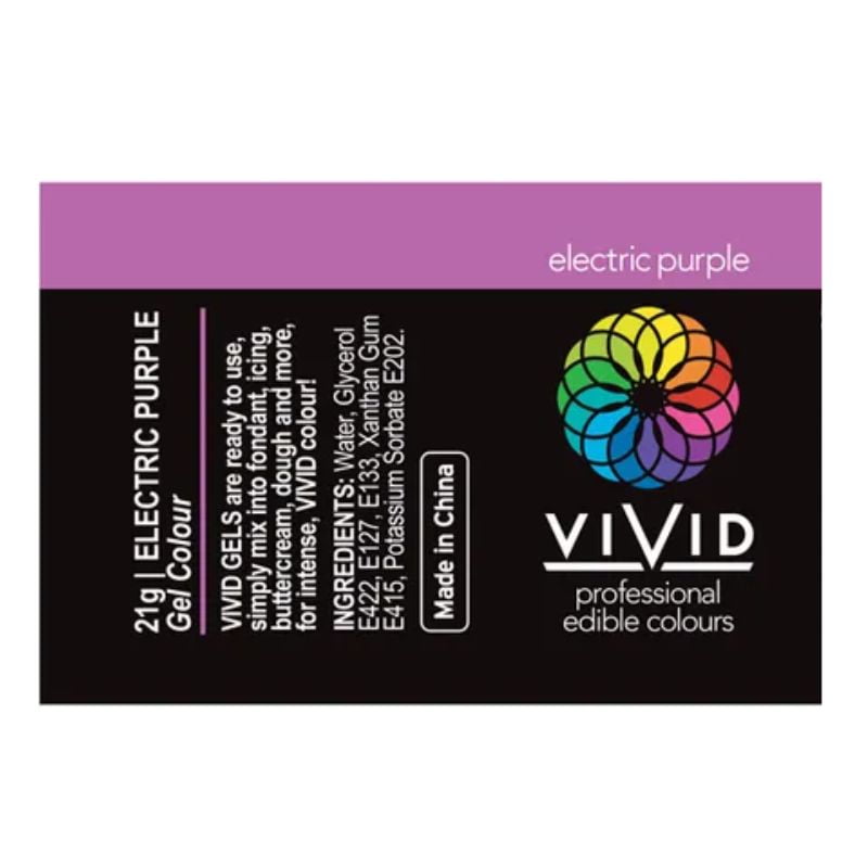 vivid gel colour electric purple info
