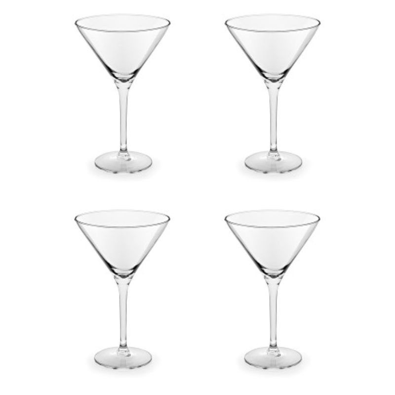 royal leerdam glassware martini set 4