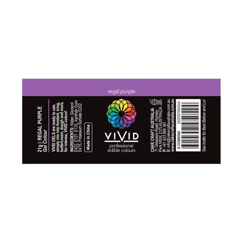 vivid colour gel regal purple info
