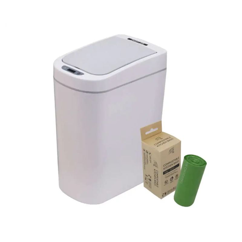 white magic sensor kitchen laundry bin