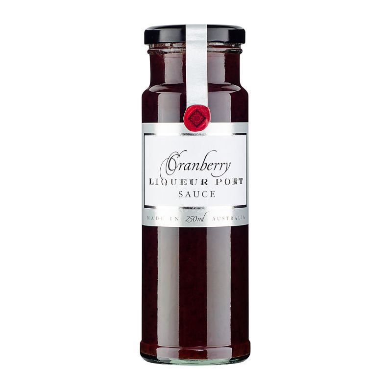 Ogilvie & Co Sauce 250ml Cranberry with Liqueur Port