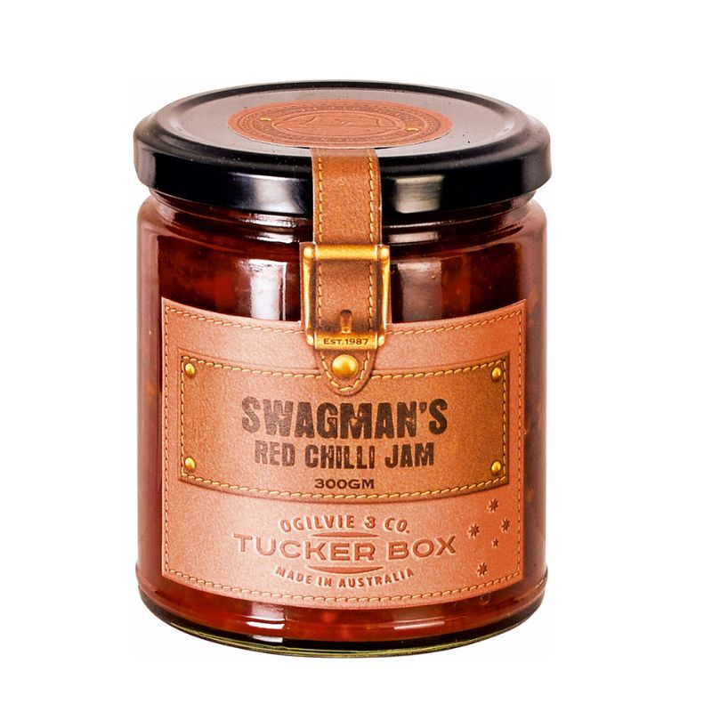 Ogilvie & Co Swagman's Red Chilli Jam 300g
