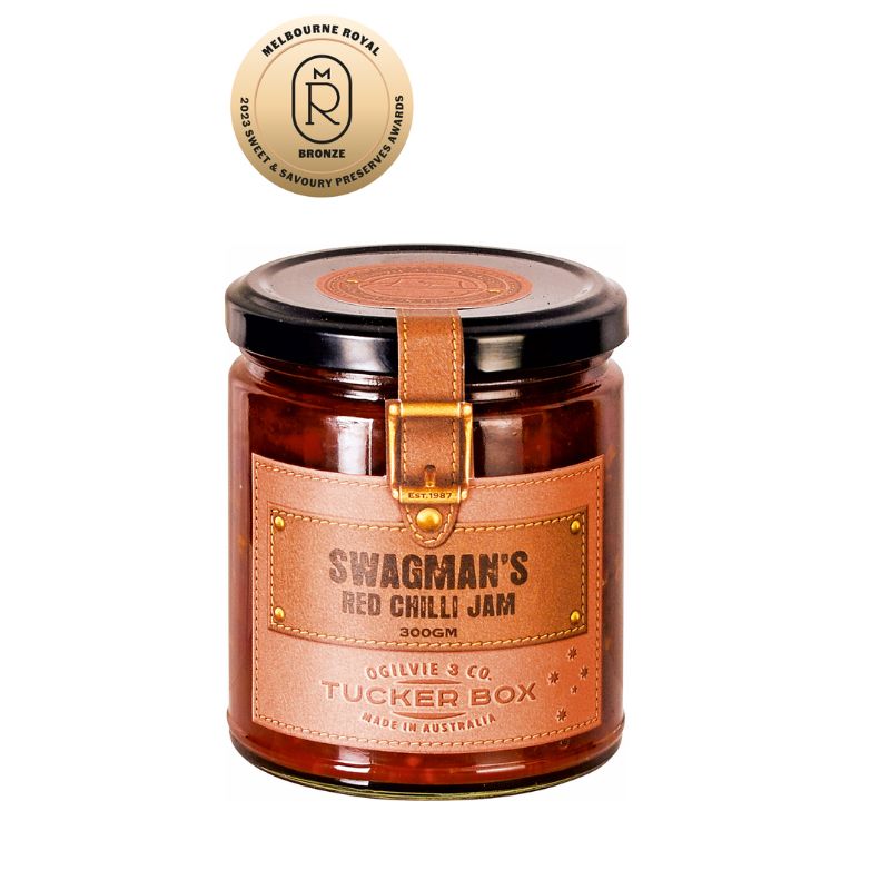 ogilvie swagman's red chilli jam