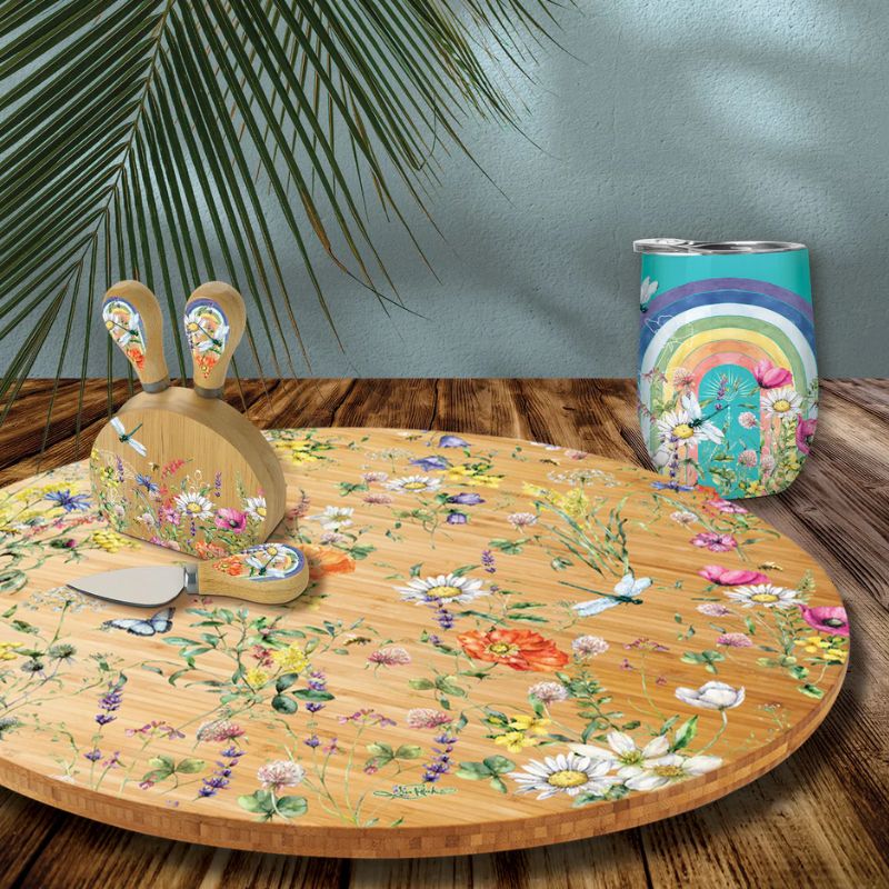 lisa pollock lazy susan lifestyle image wildflowers