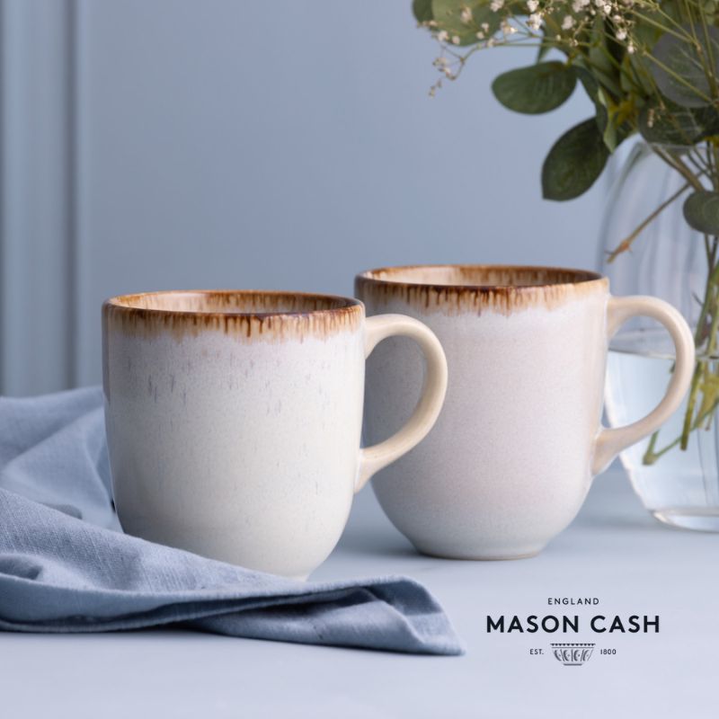 mason cash reactive cream lifestyle image mugs