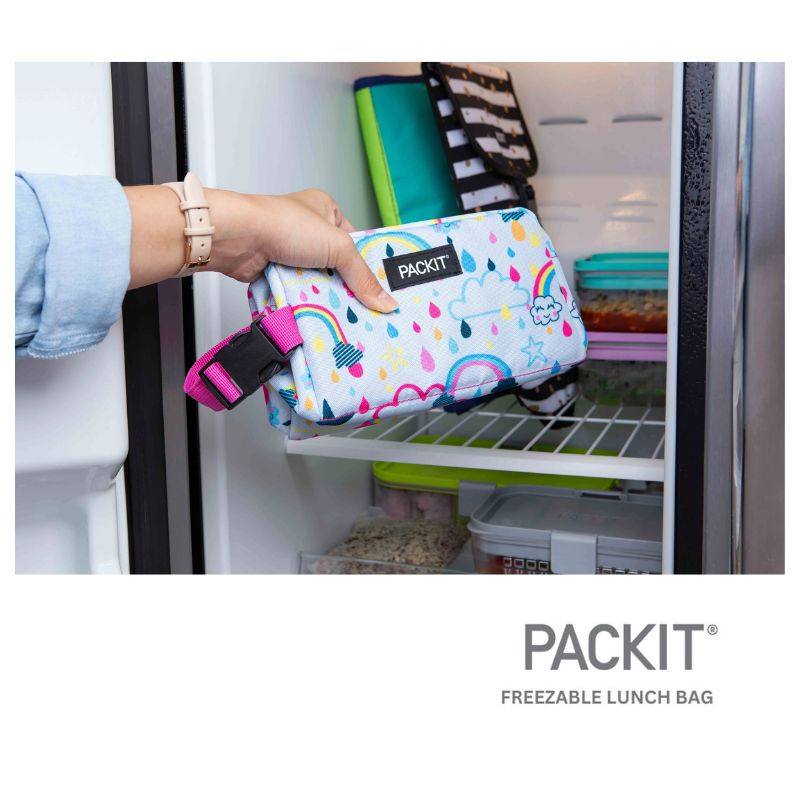 PACKIT Freezable Snack Box rainbow sky image