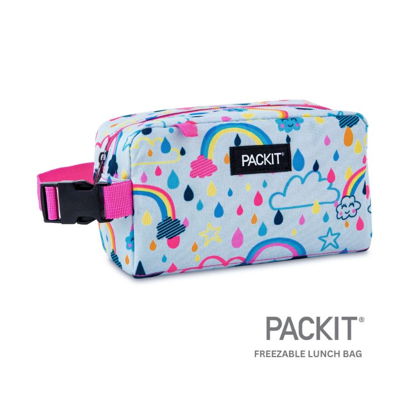 PACKIT Freezable Snack Box rainbow sky