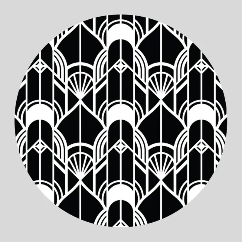 cake craft stencil iris set