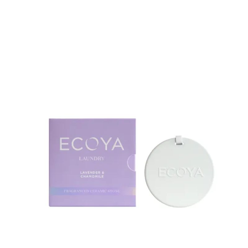 ecoya laundry lavender and chamomile ceramic stone