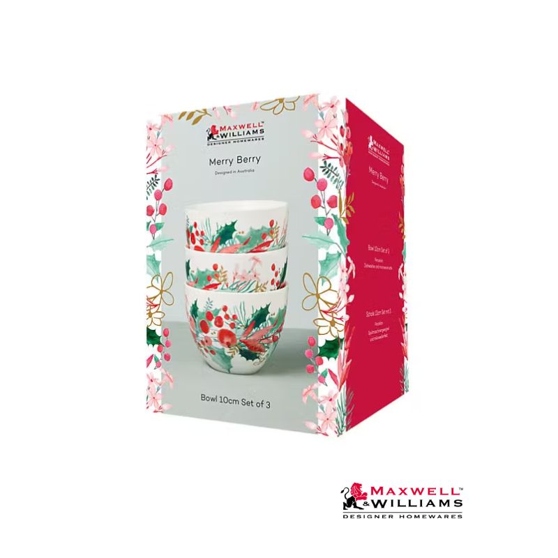 maxwell williams merry berry bowl set 3 boxing