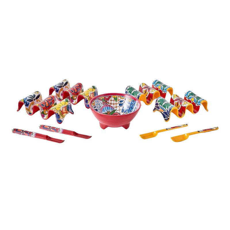 prepara taco chip n dip fiesta image open