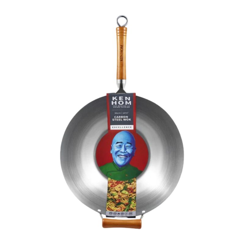 ken hom wok carbon steel