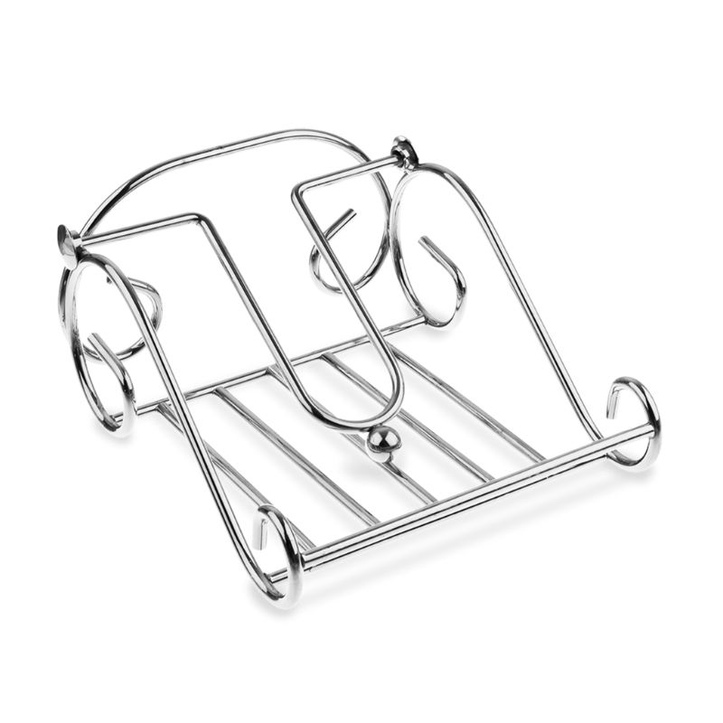 napkin holder scroll chrome