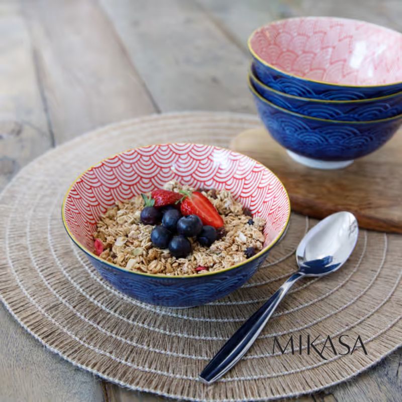 Mikasa Does it All Bowl 15.7cm - Blue Arc lifestyle images