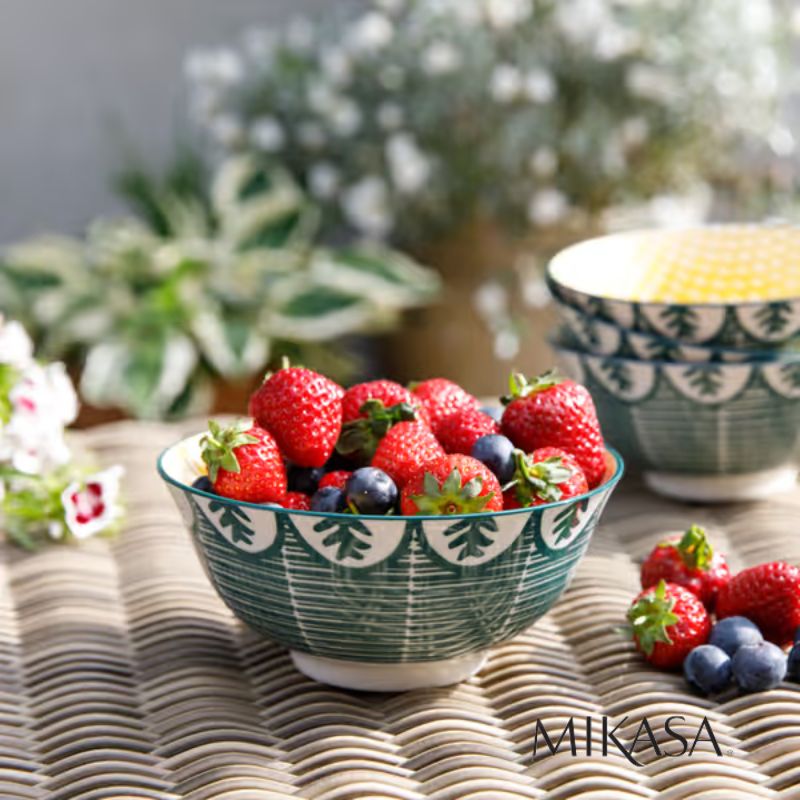 Mikasa Does it All Bowl 15.7cm - Leafy Green