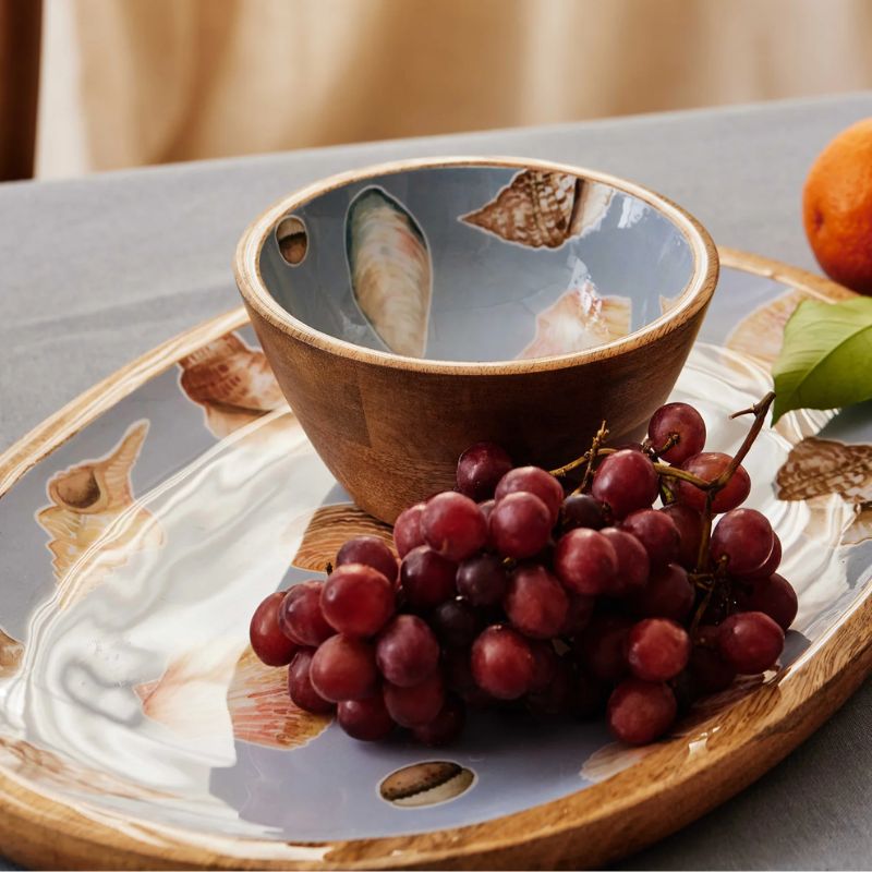 shelley collection lifestyle image platter and bowl
