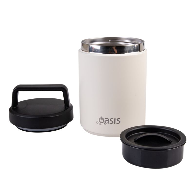 oasis food flask cream open