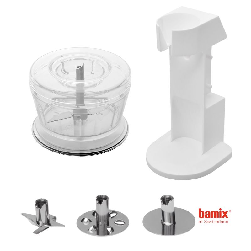 bamix deluxe immersion blender 180w attachments