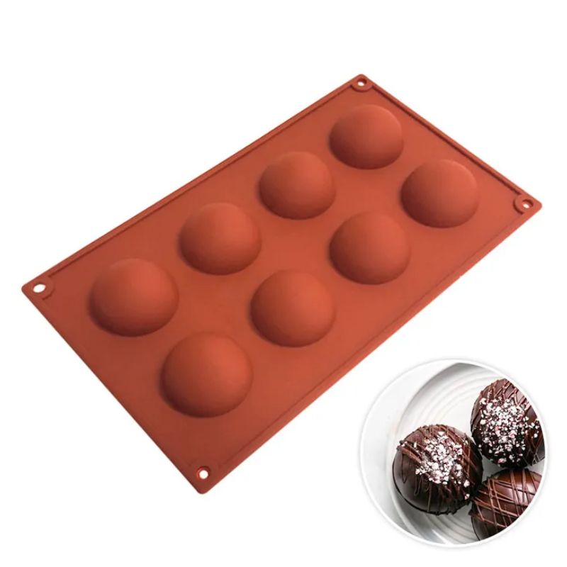cake craft silicone mould dome 5m 8cup