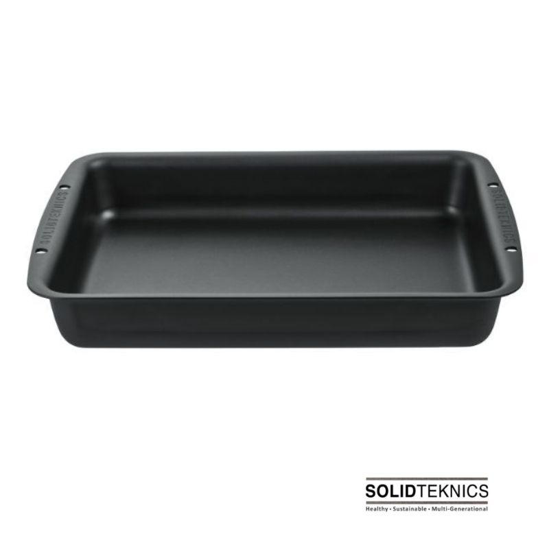 solidteknics seasoned roasting pan