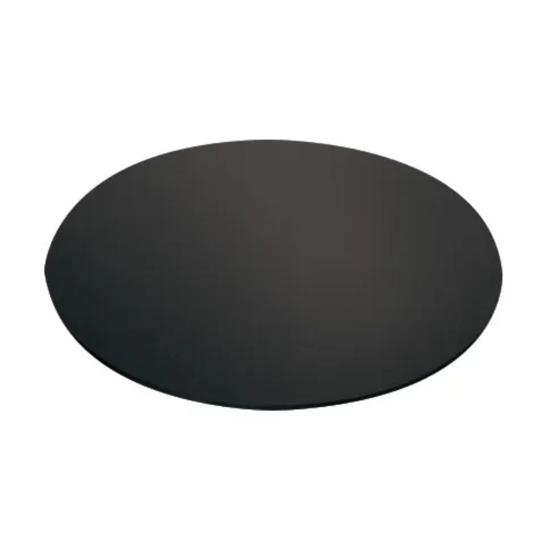 mondo cake board round black