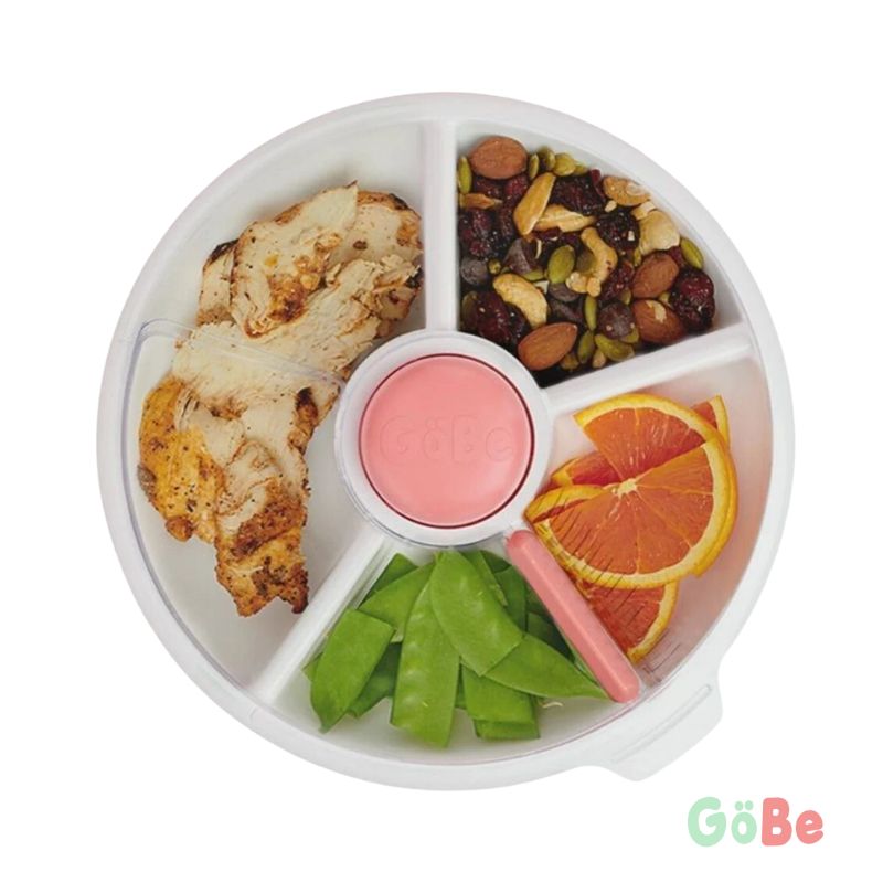gobe lunch box spinner large pink