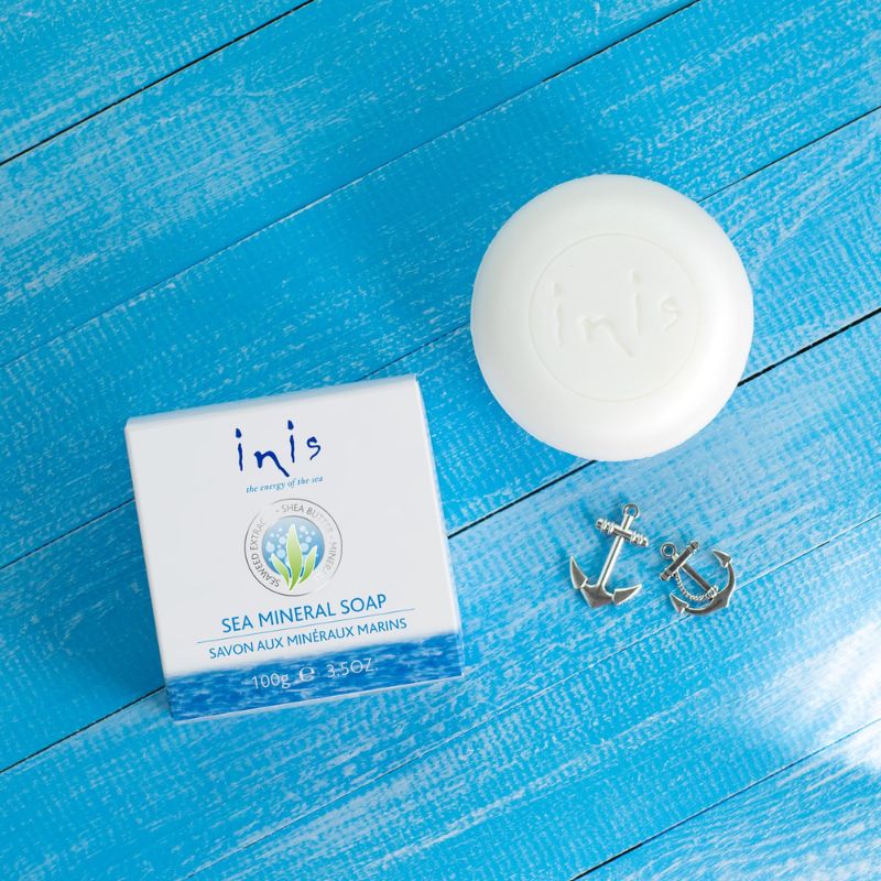 inis fragrance soap lifestyle image