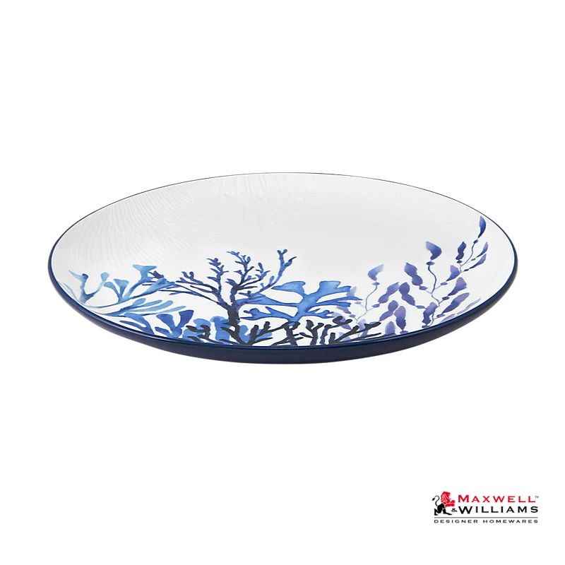 maxwell williams Blue Coral Blue Coral Round Platter DR0577 front view