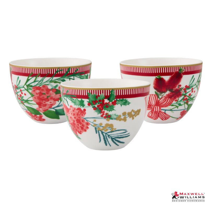 maxwell williams festive flora bowl set 3 DX1398